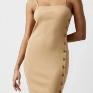 French connection ran jersey square neck dress Size 8